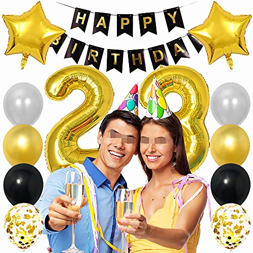 Yijunmca 33 palloncini decorativi feste compleanno...