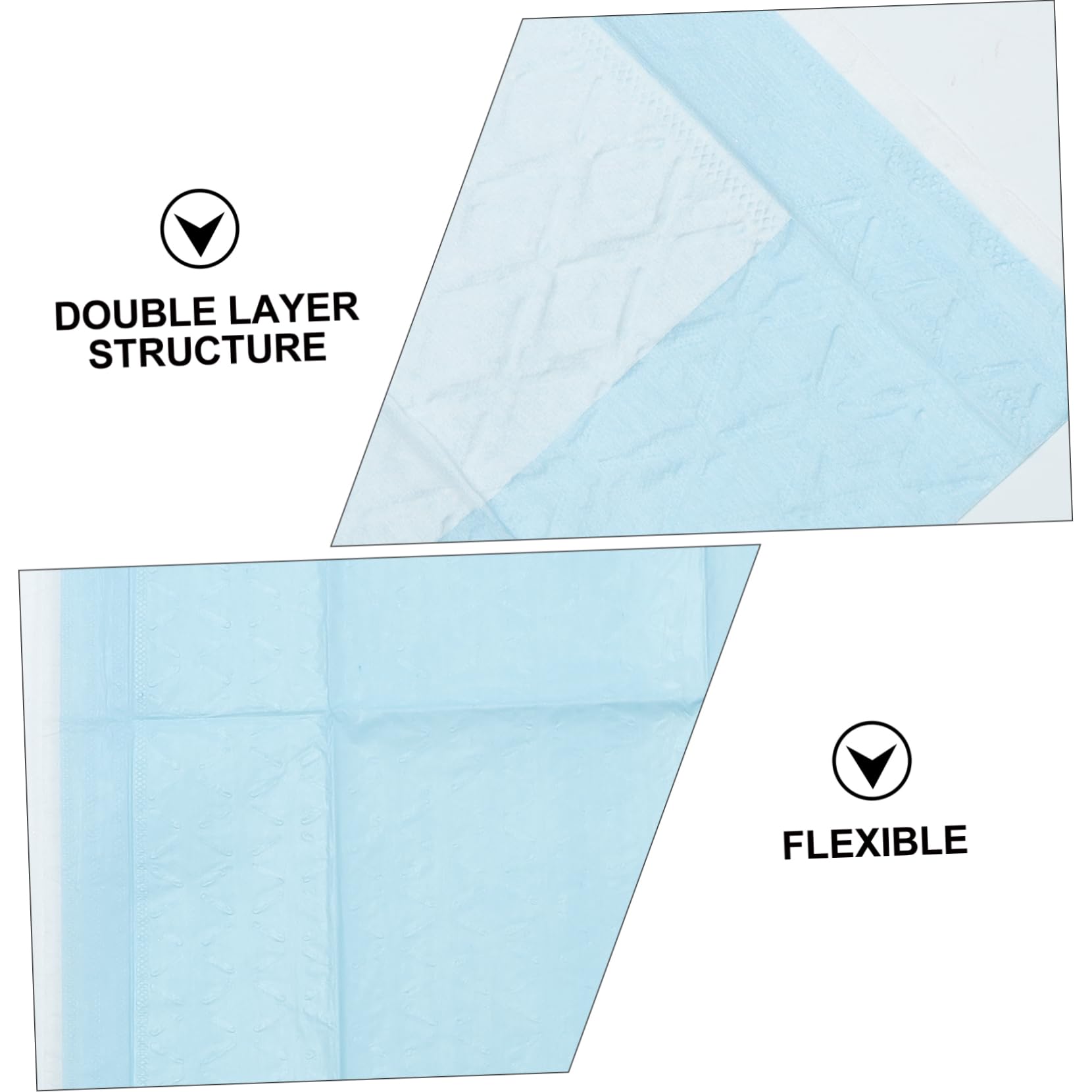 Didiseaon 20 Pack of Disposable Bed Sheets Large Size Non-Woven Waterproof Soft for Massage Shops Home Salon