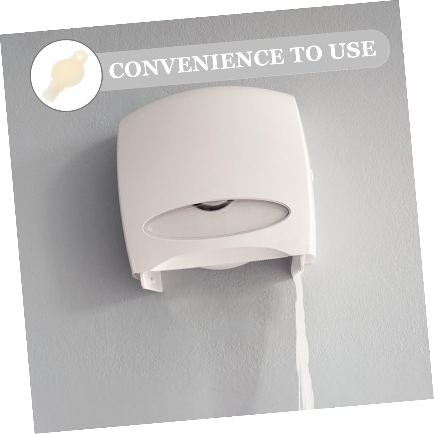 Smart Key for Tissue Boxes Replacement Key for Paper Towel Dispensers Hard Plastic