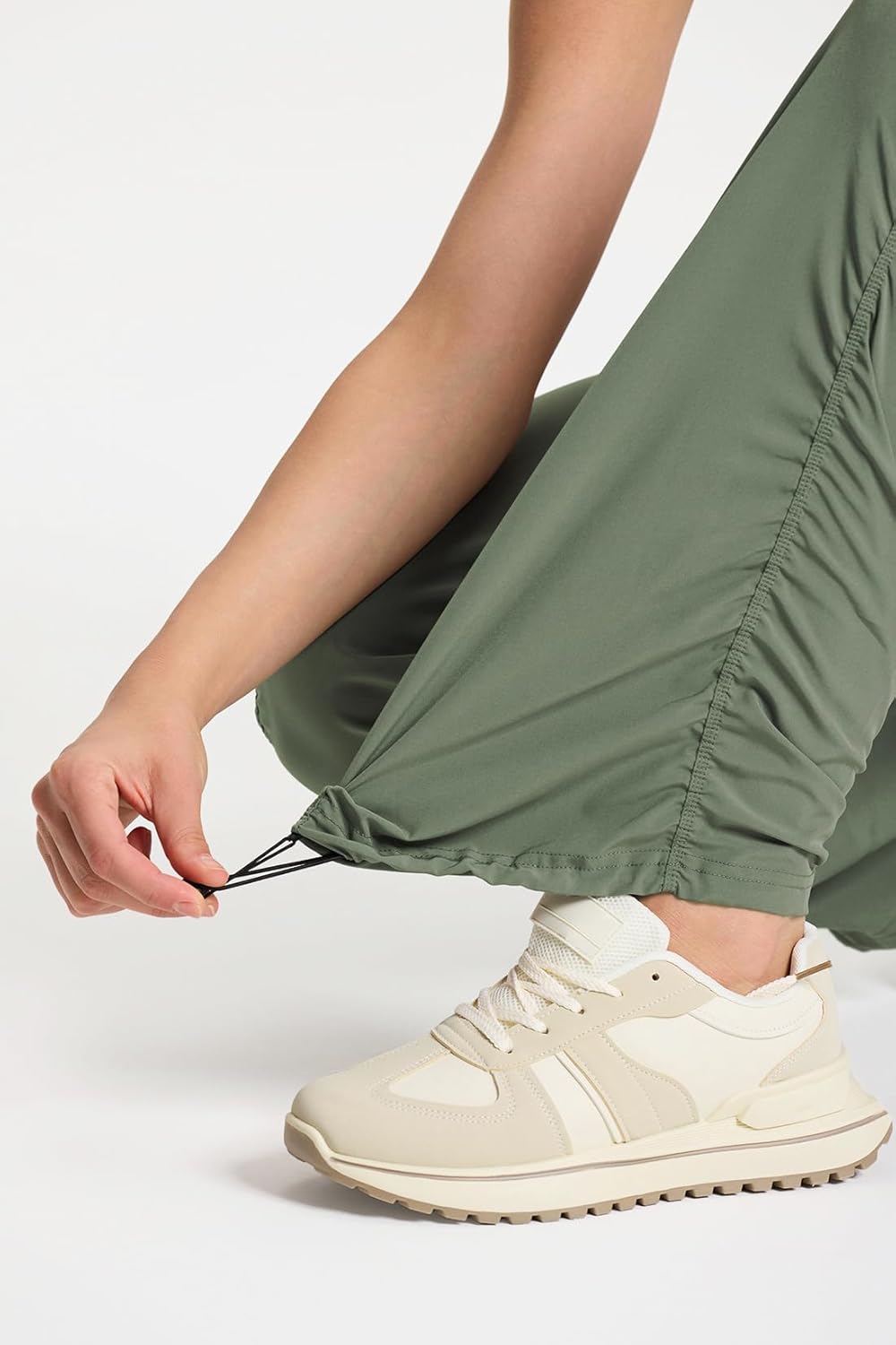 Yogipace Women's Petite/Regular/Tall Lightweight Wrinkle Resistant Dance Studio Pants,Travel Pant with UV Protection - Image 3