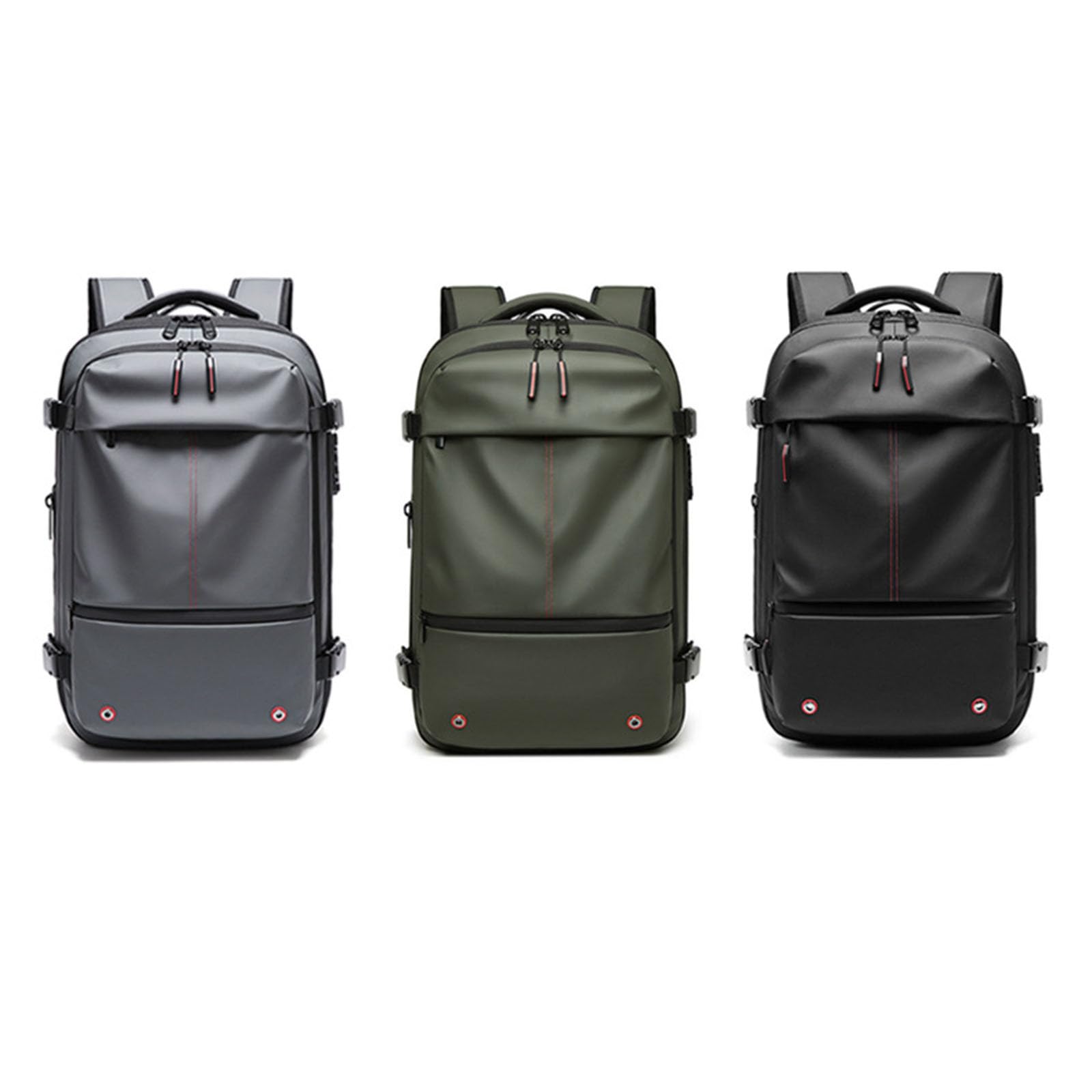 Générique Sac à dos de voyage sous vide pour homme, sacoche multifonctionnelle pour ordinateur, sac de compression sous vide, sac à dos grande capacité en TPU (BK2, One Size)
