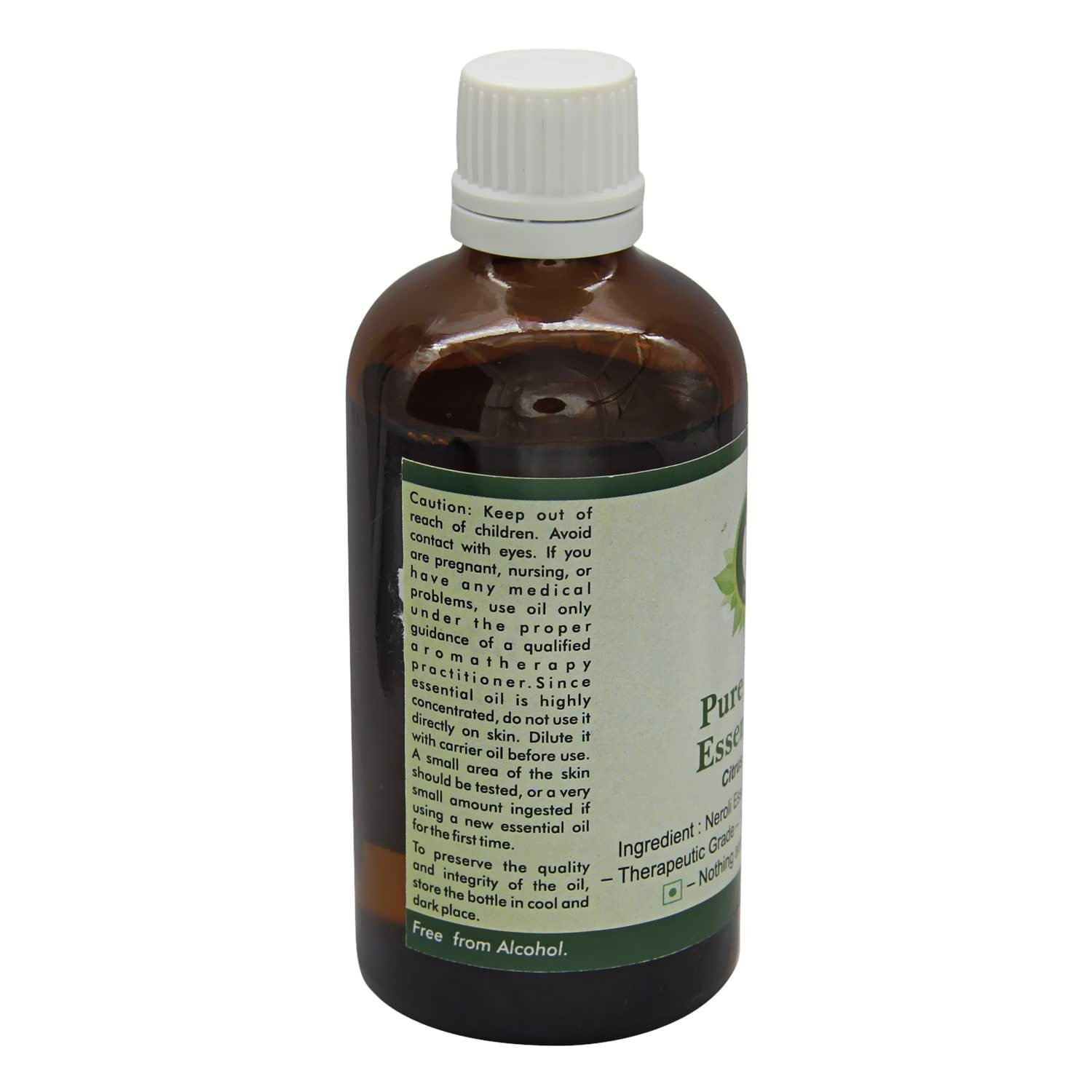 R V Essential Pure Neroli Essential Oil 100ml (3.38oz)- Citrus Aurantium (100% Pure and Natural Therapeutic Grade)