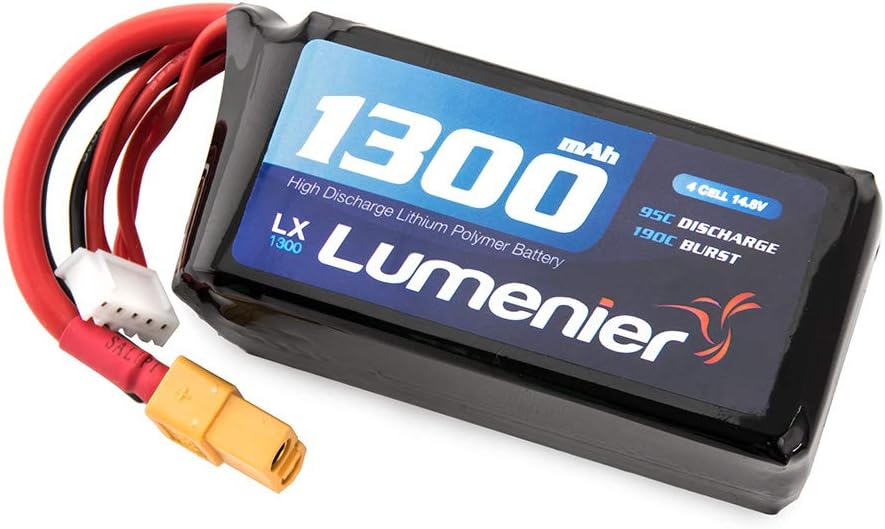 Lumenier1300mAh 4s 95c Lipo Battery (XT60) - 1300
