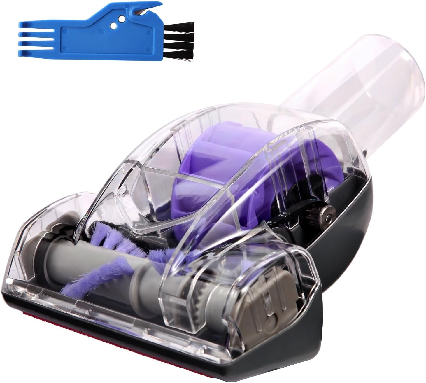Upgraded Pet Hair Energy Brush Device Attachment for Shark Navigator Carry-Away Deluxe Upright NV360 NV350 NV352 NV356E NV370 NV22L UV420 UV410 UV440 Vacuum Alternative Components Numbers 119FFJ Purple