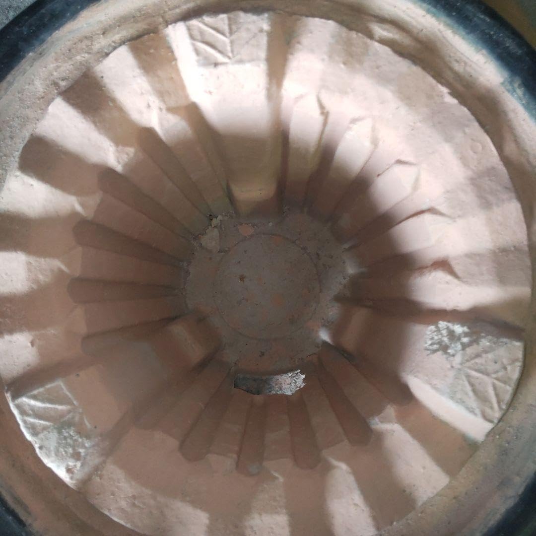 愛知県碧南市 ミカワ 特選品 陶器窯 黒七輪 直径約30cm