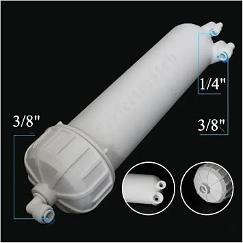 Reverse Osmosis Membrane Water Filter Replacement 600 GPD Water Filter Cartridge 3013-600 RO Membrane with Housing Under Sink