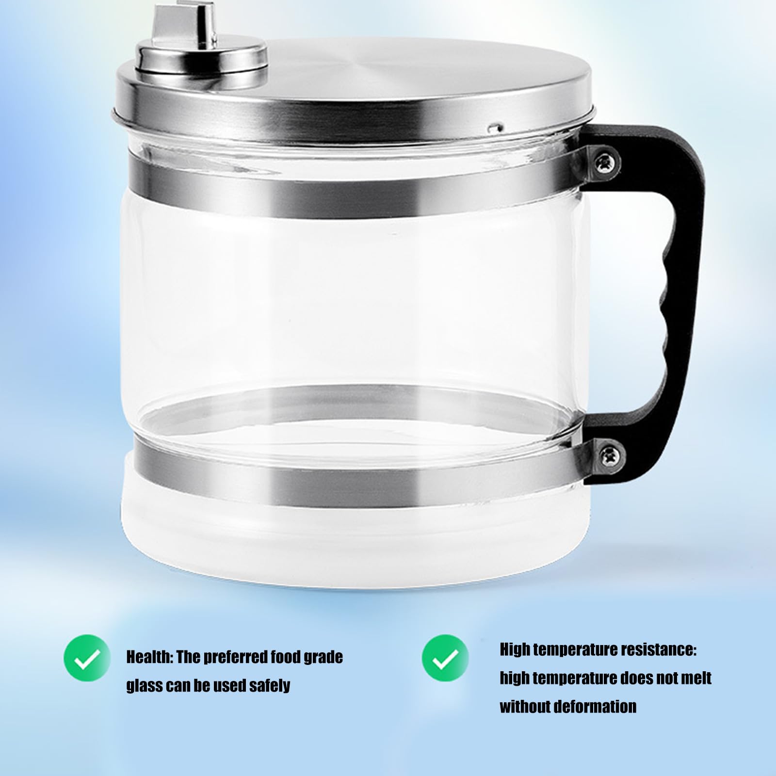 Contenedor colector de agua para encimera, destilador, máquina destilada, botella de repuesto para hogares o laboratorio, almacenamiento de agua destilada