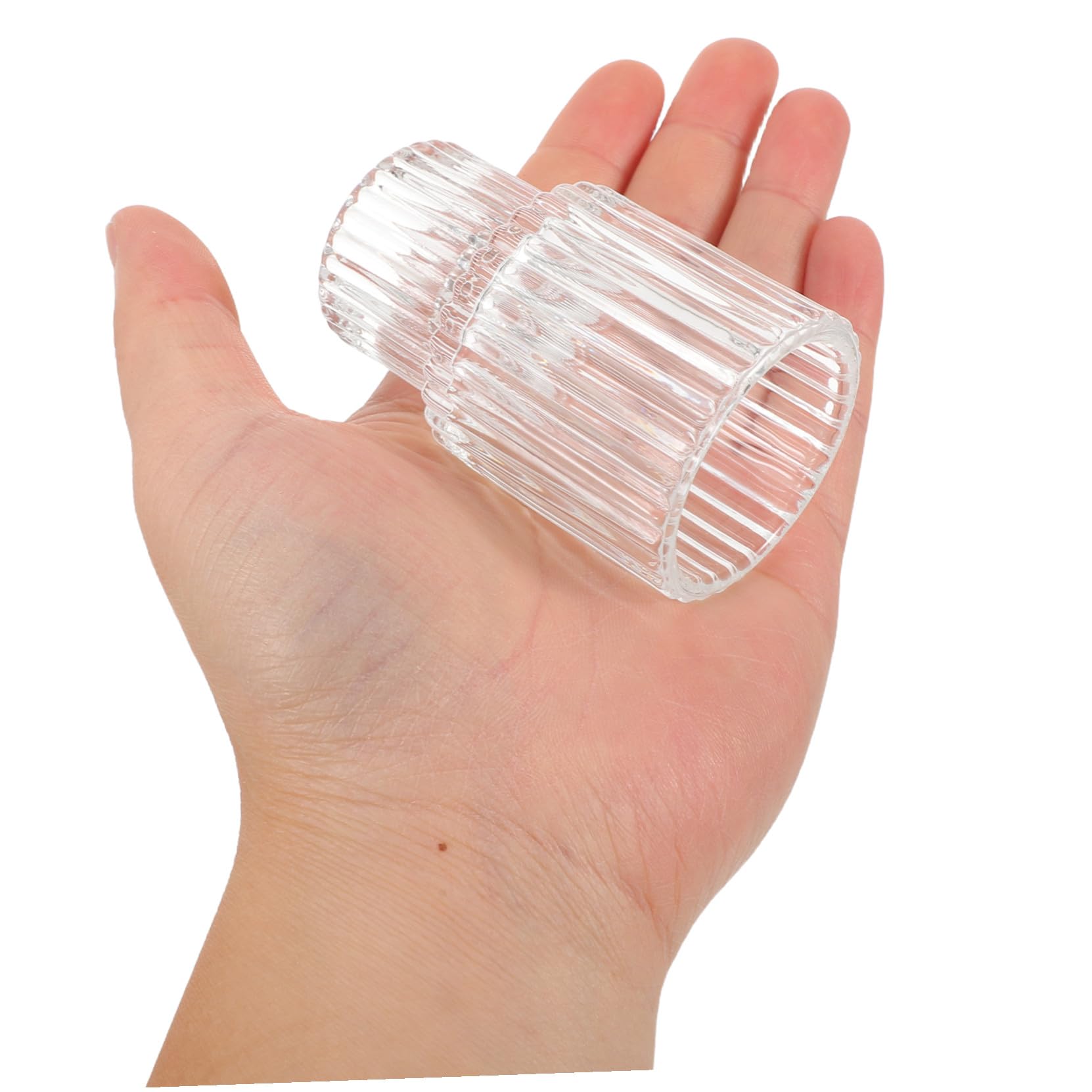 VALICLUD 10 Szt Szklanych Świeczników Szklany Świecznik Typu Tealight Świecznik Typu Tealight Świeczniki Wotywne