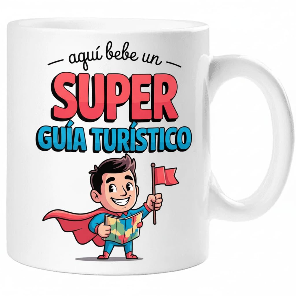 Taza SUPER POLICÍA – Regalo Original para POLICÍA | Taza de Cerámica 325ml con Diseño Superhéroe | Apta Microondas y Lavavajillas — view 80