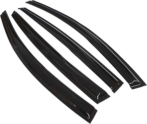 Miniatura 2 de GXYWADY Visera de ventana de sol, lluvia, humo, protector de ventilación, 4 piezas, repuesto para Kia Optima K5 2011 2012 2013 2014 2015
