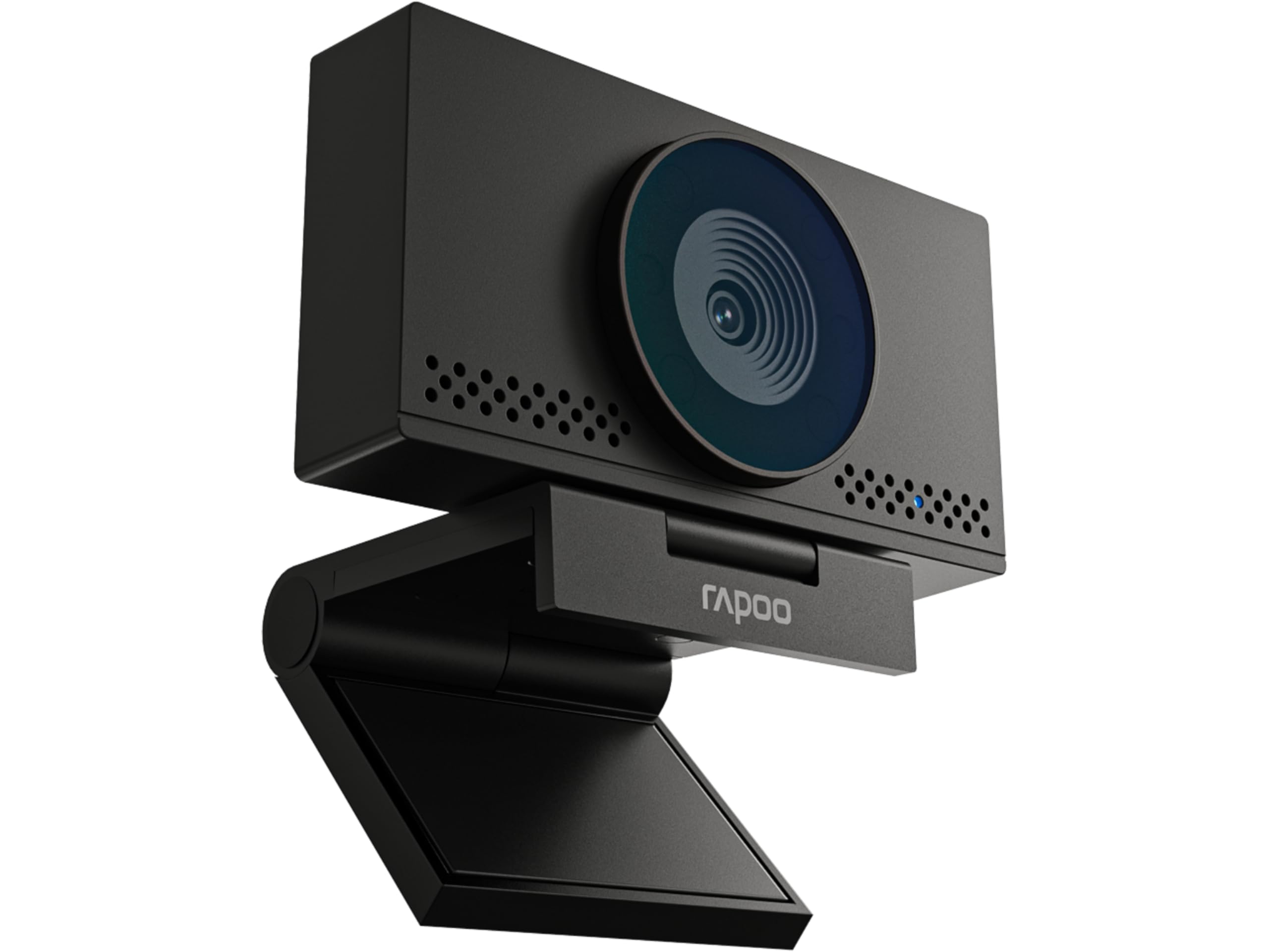 Rapoo XW4KAF USB Webcam 4K mit Mikrofon, UHD 3024p, 75° Sichtfeld,Autofokus | Doppelmikrofon mit Rauschunterdrückung, Abdeckung, ideal für Meetings, Streaming, Microsoft Teams, Google Meet, Zoom, PC, Mac