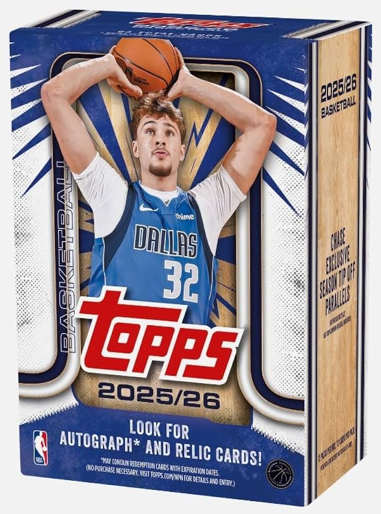 Amazon.com: NEW 2025-26 TOPPSBasketball Card BLASTER Box w/84 Amazon.com: NEW 2025-26 TOPPSBasketball Card BLASTER Box w/84