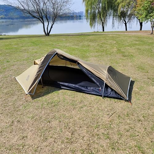 Carpa Bivy para 1 Persona con Malla para Camping y Senderismo miniatura 4