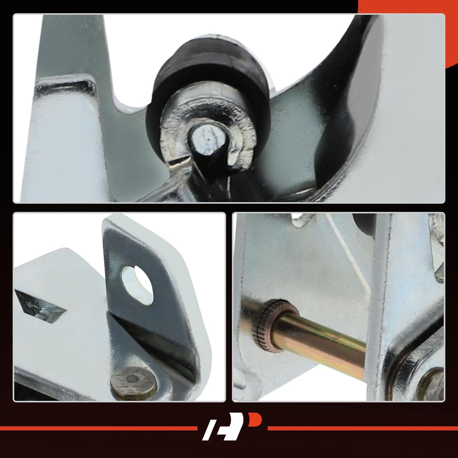 A-Premium Door Hinge Assembly Compatible with Ford Ranger 2004-2011, Crown Victoria 1998-2011 & Lincoln Town Car 1998-2011 & Mercury Marauder, Grand Marquis, Front Driver or Passenger Lower Side