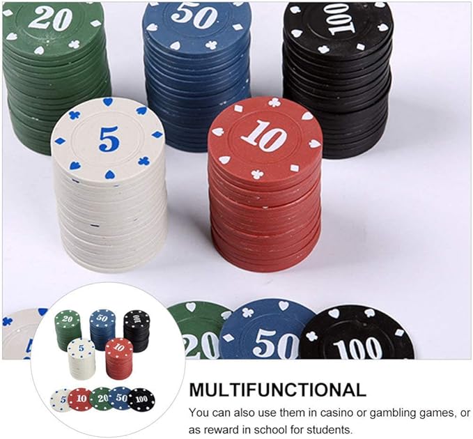 珍しい 500ピースポーカーチップセット100 プラスチックカードゲームポーカーカジノポーカーセットキャリングケースとカジノchlpsカードの2デッキディ スペシャルset価格 Autotintwest Com