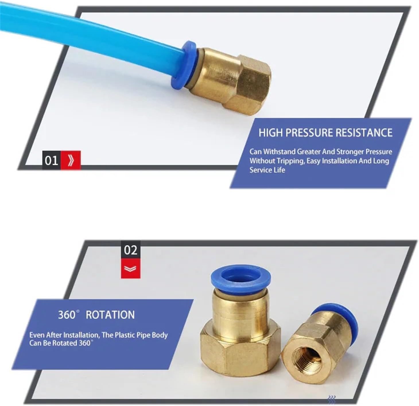 Pneumatic Air Connector Fitting PC/PCF/SL/PB/PX/PL 10mm 12mm 14mm 16 Thread M5 3/4" 1 2 way Hose Fittings Pipe Quick Connectors(PL,12MM_3/8")