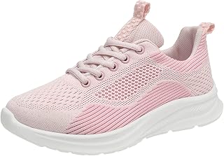 Zapatillas de Deportivo Ligero y Comodo Deportivo de Calzado Zapatos cómodos de Suela Blanda de Viaje con Cordones para Mujer, Zapatos de Malla para Regalos Novia Originales