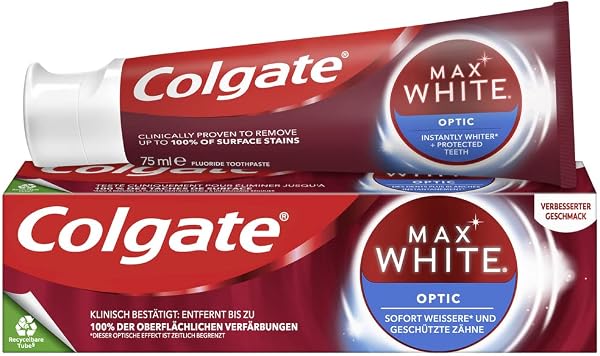 Colgate Max White Optic Tandkräm 75ml