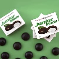 Vista 6 de Tootsie Rolls Junior Mints - Mentas cremosas en caramelo de chocolate puro - Mini caja de mentas a granel (3 libras)