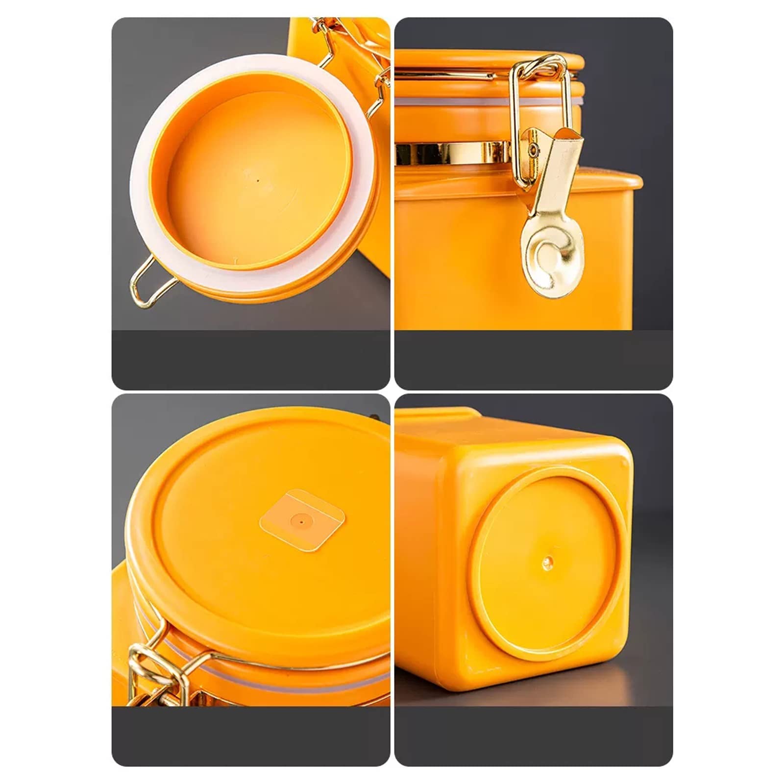 Teekanister Luftdichter Teedose-Kaffeebehälter, unidirektionale Entlüftung, versiegelte Dosen, luftdichter Behälter, Tee-Kaffeedose 37 Unzen (1,1 l), geeignet for große Mengen Tee, Kaffeebohnen, Nüsse