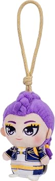 Kpop Demon Hunters 3-Pack 4-inch Clip-On Plush - Rumi, Mira, and Zoey Mini Collectible Character Clips for On-The-Go Fans - Ages 6+
