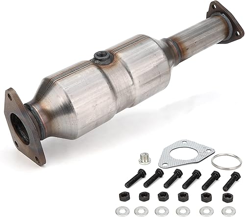 FOMIUZY Kit convertidor catalítico delantero de alto caudal para Honda Accord 2003 2004 2005 2006 2007 2.4L