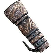 Lens Cover, Telephoto Lens Coat Nikon Lens Camouflage Protective Cover Elastic Structure Fabric Protective Lens for Sony FE 70-200mm F/2.8 GM OSS II, Dry Grass Camo, Modern