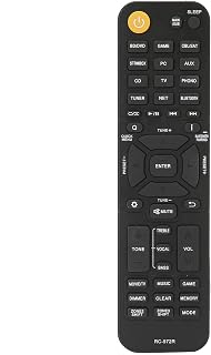 TV Remote Control, RC-972R Replacement Remote Control Black Fit for TV TX-NR696 TX-NR797 TX-RZ840