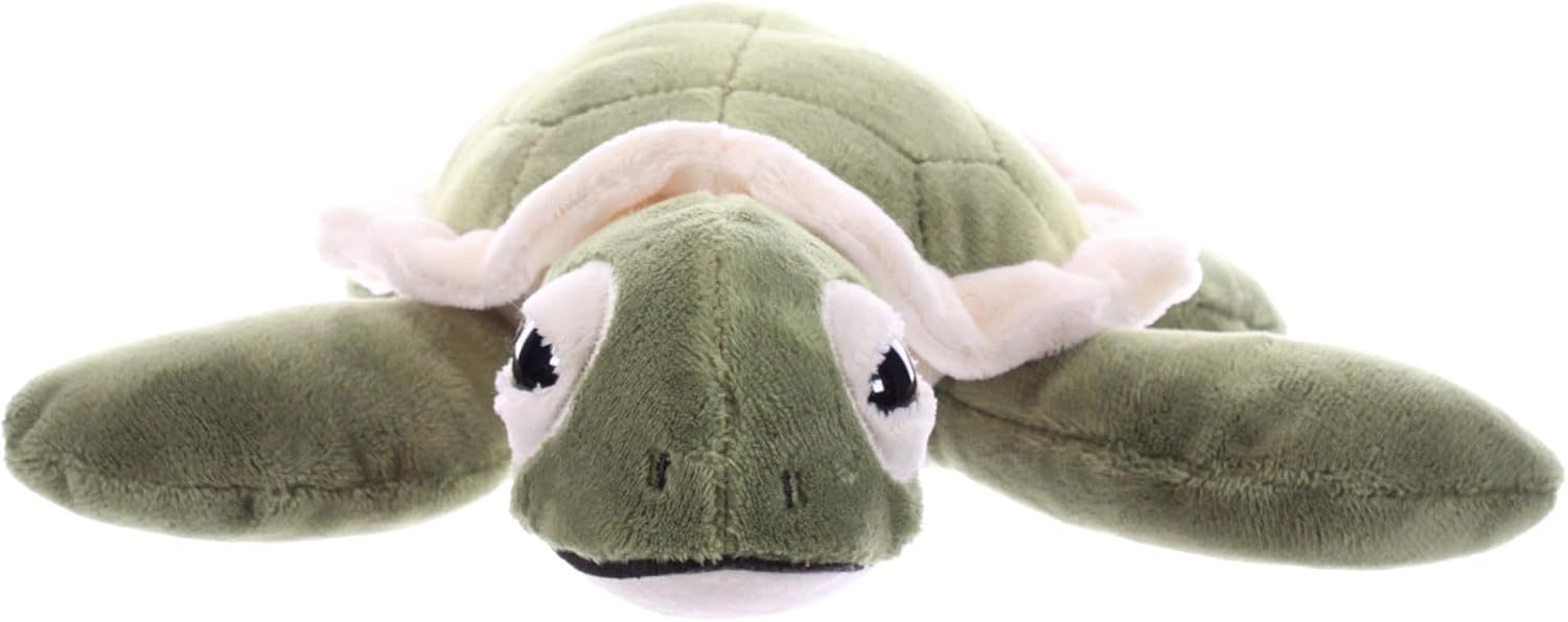 The Petting Zoo, Hatchling Sea Turtle Stuffed Animal, Gifts for Kids, Baby Sea Turtle Plush Toy 9 inches