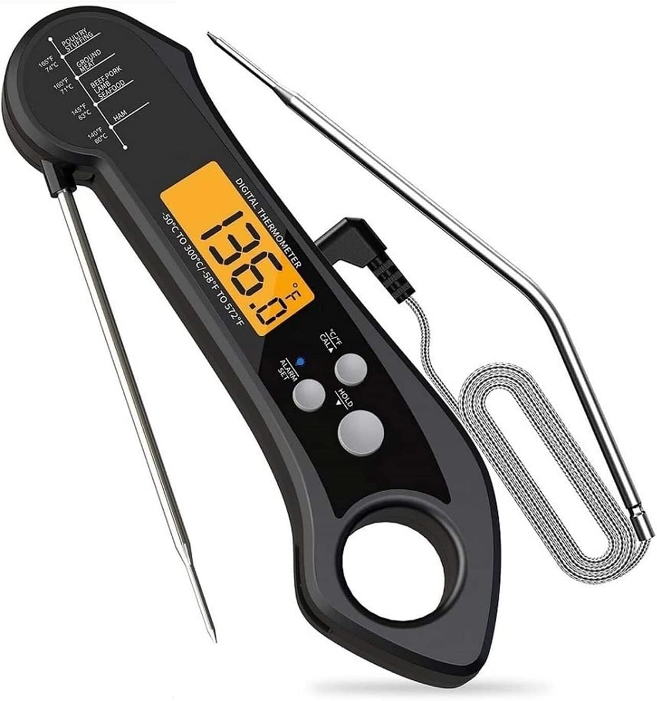 Digital Kitchen Food Thermometer Cooking Probe Tools