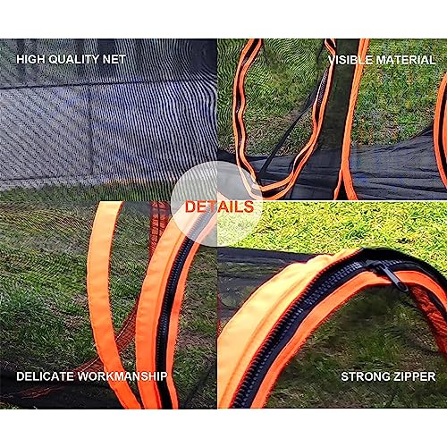 Tienda de campaña 6 en 1 para gatos con túnel, corralito portátil para uso en interiores y exteriores, ideal para gatos, conejos, hurones y animales pequeños