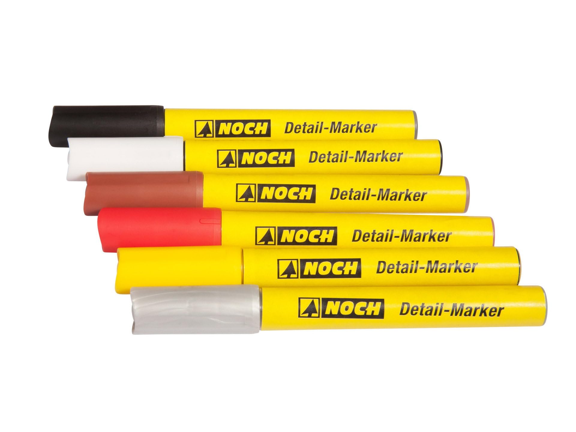 Noch 61155 All Scale Detail Markers, 6 Colors