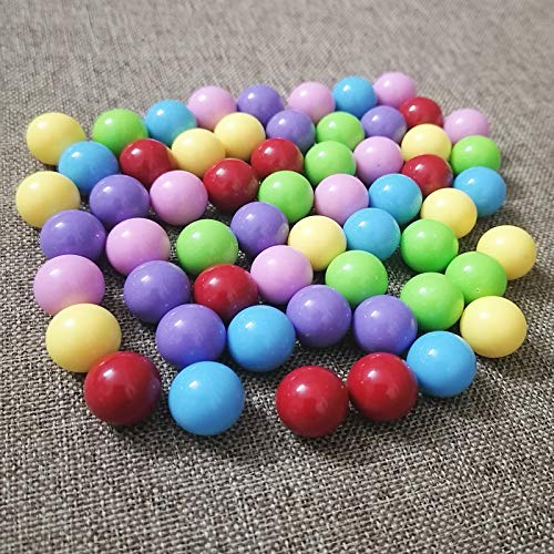 Hotusi 60 Pcs Chinese Checkers Marbles Balls In 6 Colors,14Mm Game Replacement Marbles Balls For Marble Run, Marbles Game #TOP4