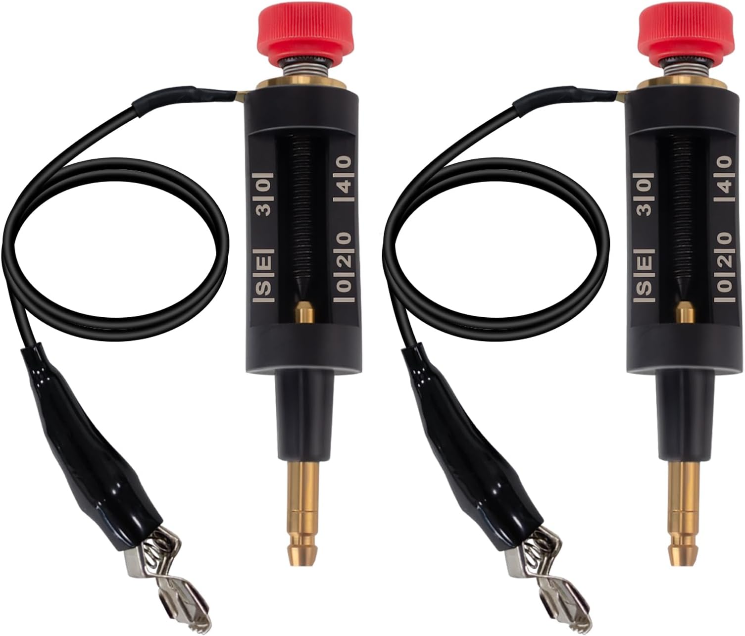 2 PCS Spark Plug Tester, Adjustable Ignition Coil Tester System, Coil Pack Tester, Spark Testers Tool, Spark Checker, Autos Diagnostic Test Tool for Automotive, Small Engines, Lawnmowers