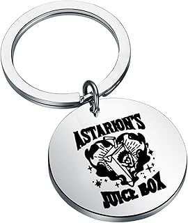 ENSIANTH Astarion Game Gift Astarions BG3 Merch High Elf Gaming Keychain Video Game Lover Gift BG3 RPG Gamer Keychain