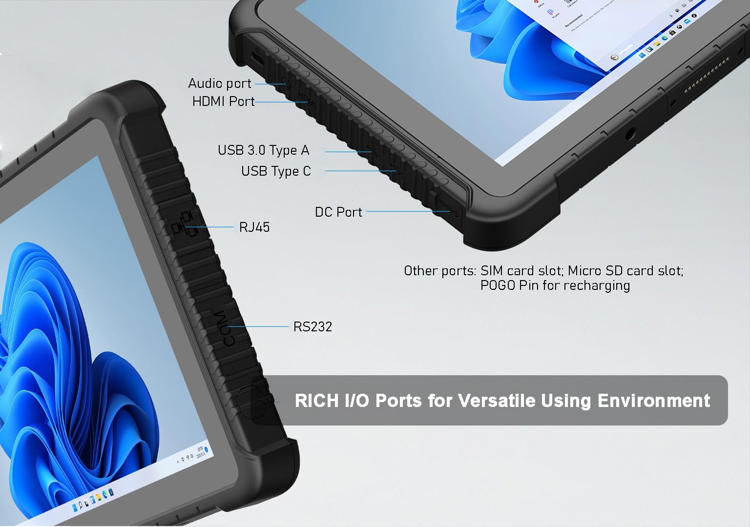 Tablette Advantech MICA-101 10.4" Tactile - Windows XP/7 - Atom Z530 - Avec Station D'accueil - NEUF