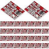 30Pcs 2.5-5.5V TTP223 Capacitive Switch Button Module Self-Locking/No-Locking Touch Key Switch Module Touching Button Single Channel Reconstruction Module
