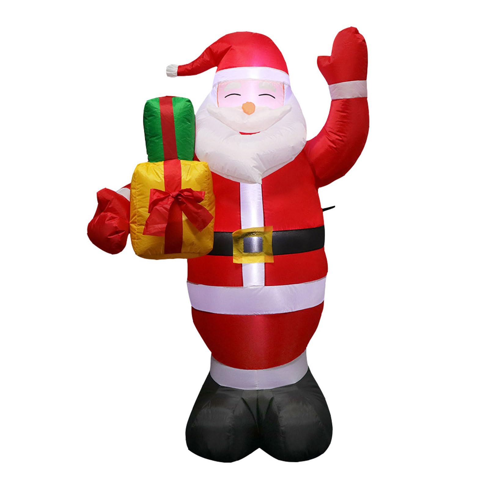 Decoración navideña Inflable 150cm Inflables navideños Papá Noel