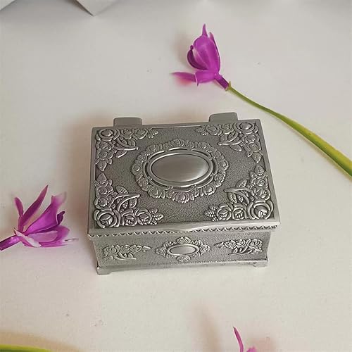 Miniatura 6 de SZQCZB Collar católico con cuentas de rosario, regalos de primera comunión católica, con lujosa caja de metal