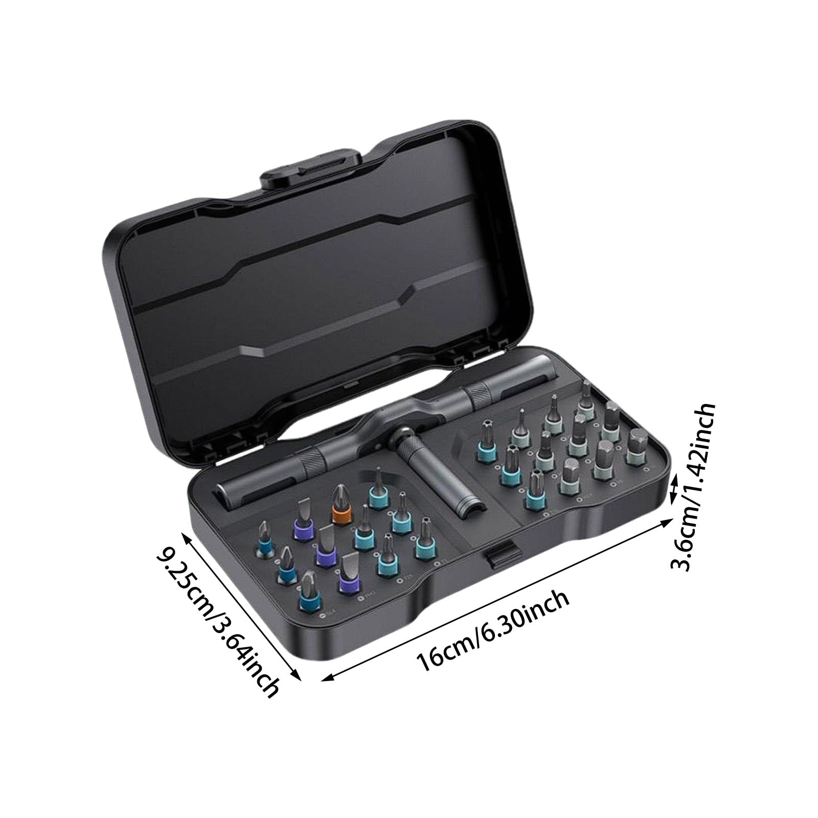 Set di cacciaviti 24 in 1, set di cacciaviti a cricchetto, utensili per la