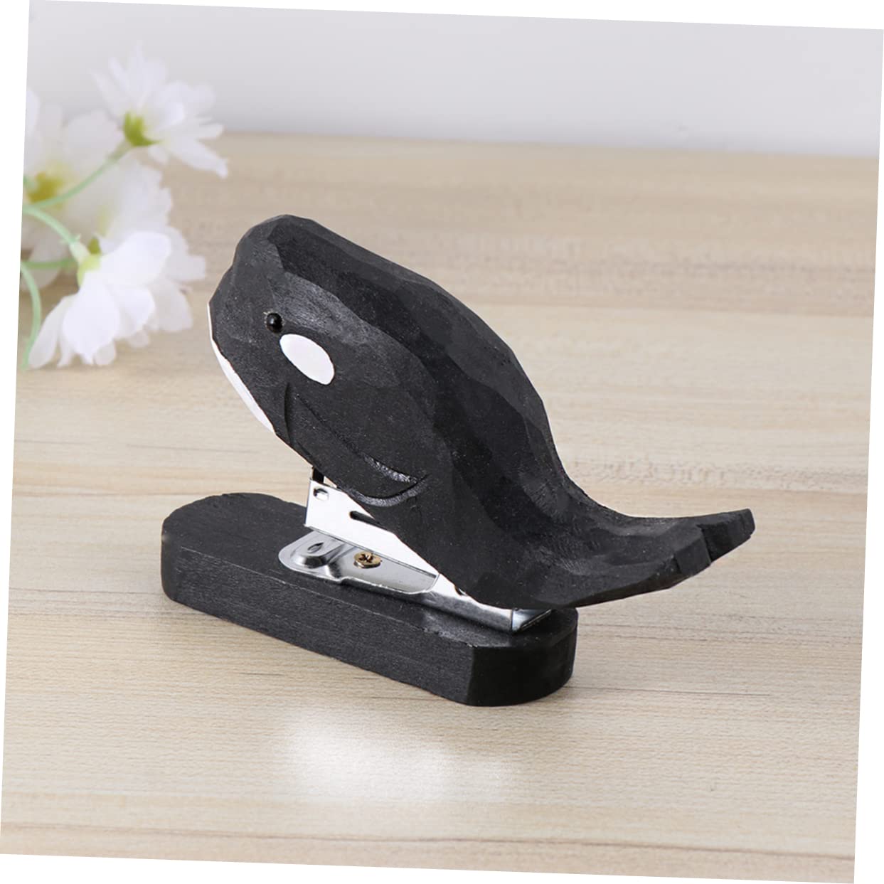 STOBOK 3stücke Holz-stapler Im Walfisch-design Tragbarer Heftgerät Für Schüler Kreative Büromaterialien Handgefertigtes Holz Für Schule Zuhause Und Büro