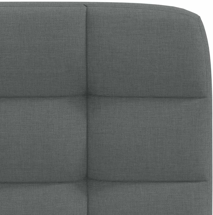 vidaXL Dining Chairs 4 pcs Dark Gray Fabric, Dinner Chair, Kitchen Chair, Dining seat, Chair, Living Room Chair, Accent Chair, Side Chair
