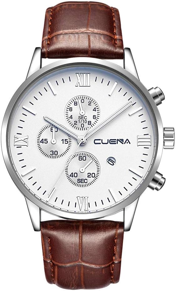 Watches Mens kolila Classic Full Stainless Steel Waterproof Alloy Analog Quartz Watch Men Watch Business Watches for Man (D)