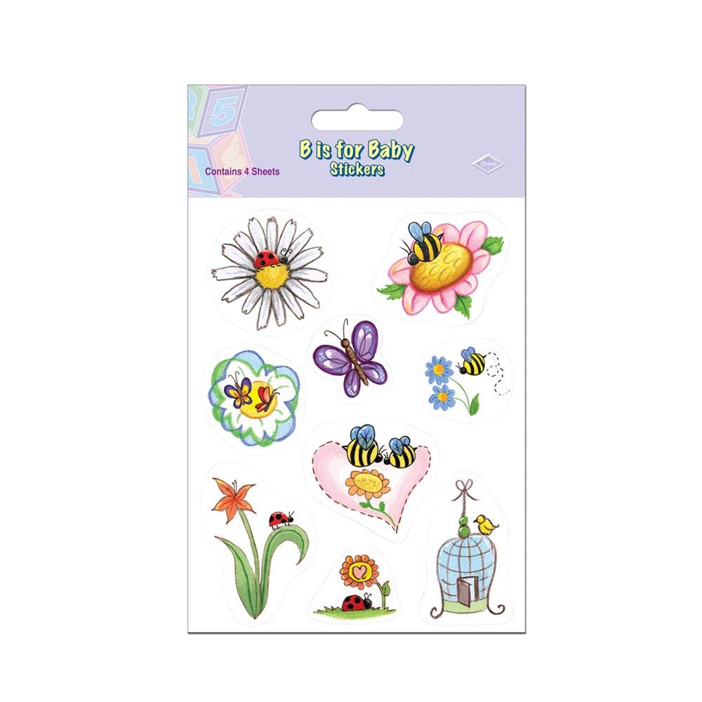 B es para bebé Pegatinas (4 SHS/PKG)