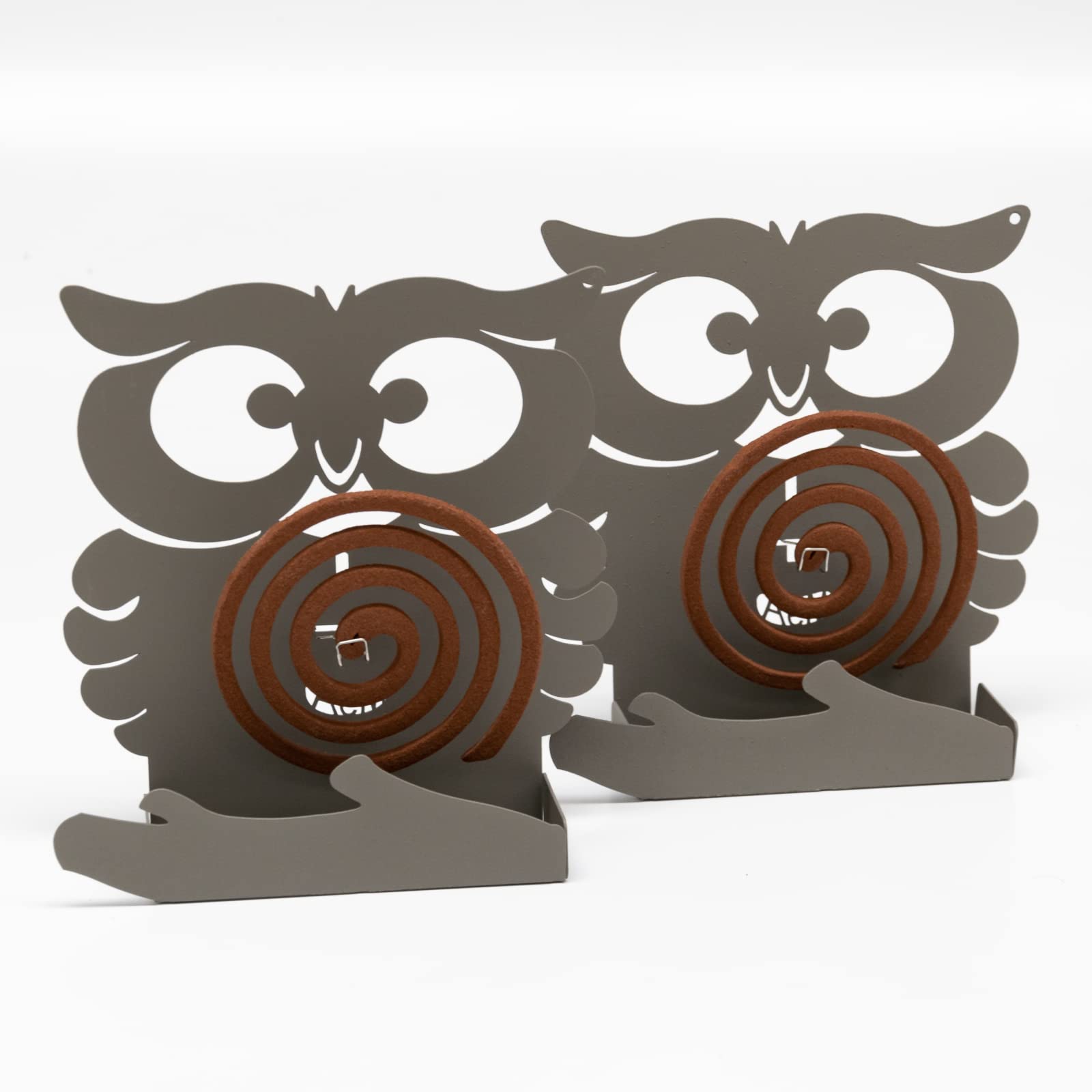 Porte zampiron Arti & Mestieri Hibou : oubliez les cendres de moustique et les supports instables