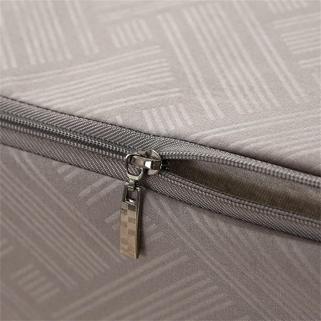 Bed Hat Single-Piece Bed Cover Latex Mattress Protection Bed Cover Zipper Bed Hat Pillowcase Three-Piece Set (Color : D, Size : 180 * 200CM)