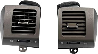 Rejilla De Ventilación Salida De Ventilación De Aire para Toyota para Land para Cruiser para Prado 120 para Lexus GX470 2003-2009 Placa Aire Acondicionado Rejilla(Marrón)