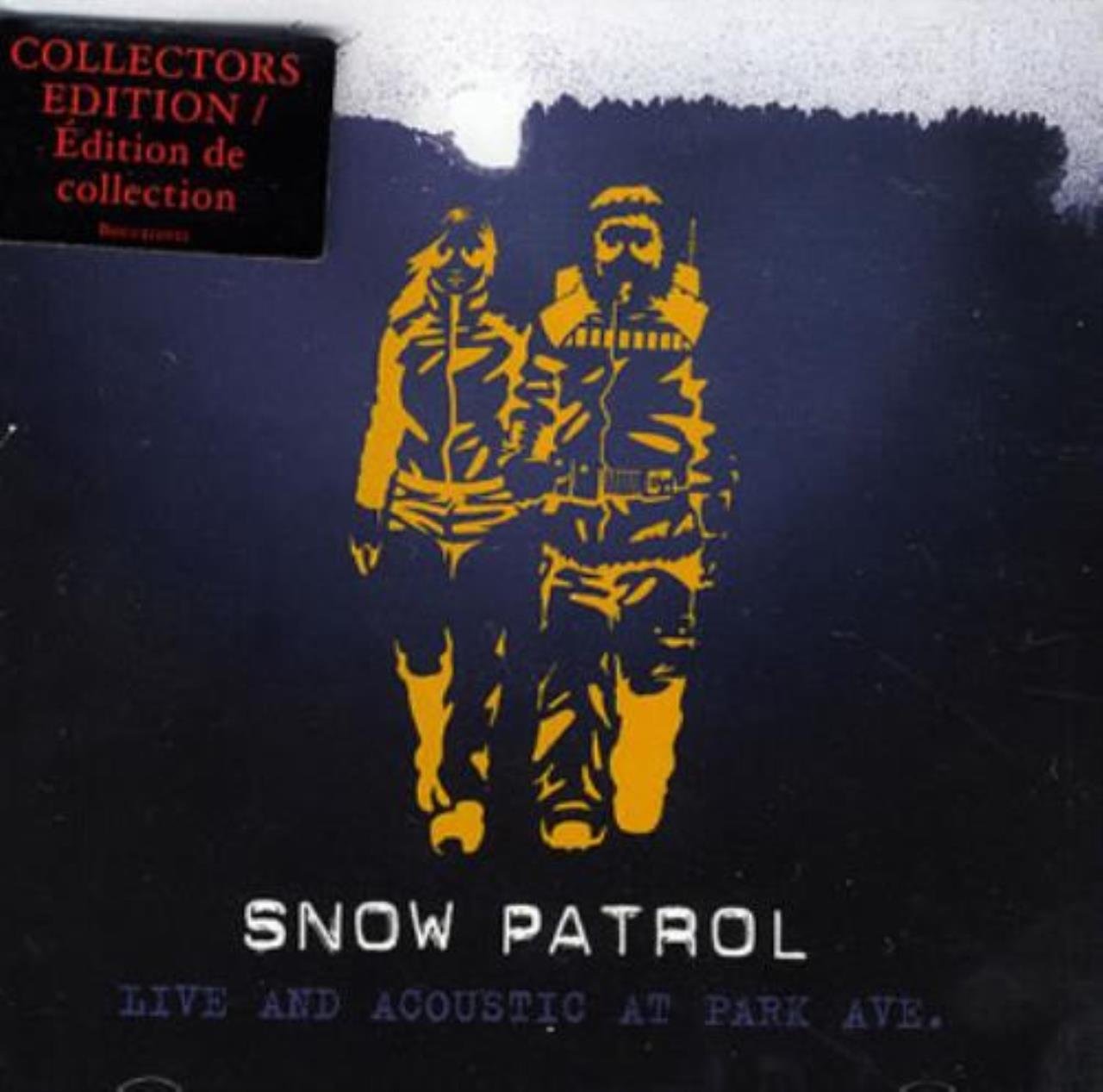 Live & Acoustic at Park Ave [Audio CD] Snow Patrol