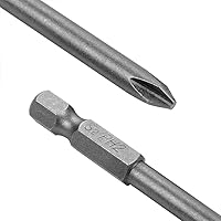 Vista 3 de Rocaris Juego de 8 destornilladores eléctricos magnéticos de 3 pulgadas con cruz hexagonal Phillips