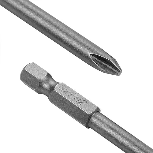 Miniatura 3 de Rocaris Juego de 8 destornilladores eléctricos magnéticos de 3 pulgadas con cruz hexagonal Phillips